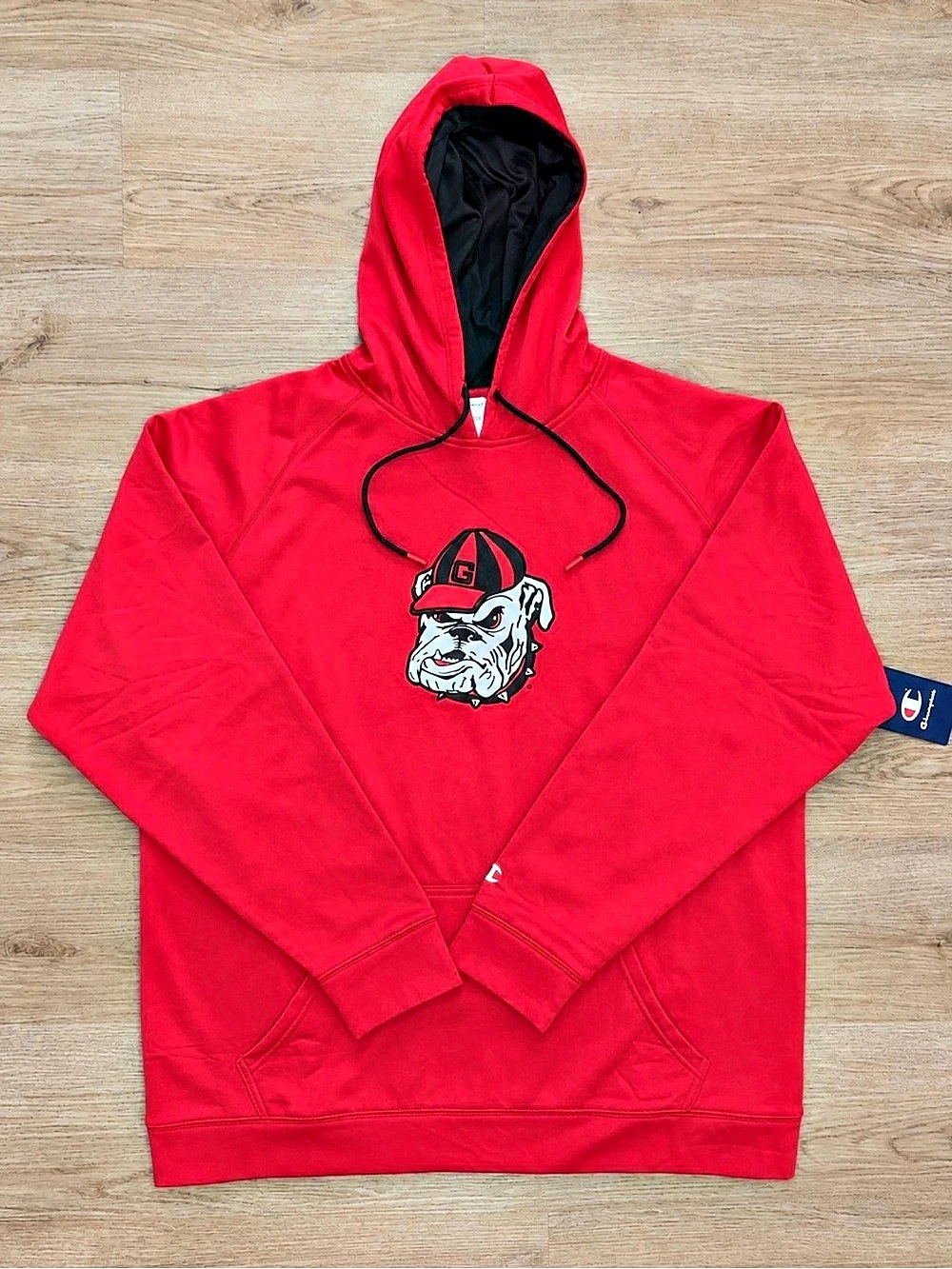 Champion Georgia Bulldogs Hoodie in Red Size XL NWT